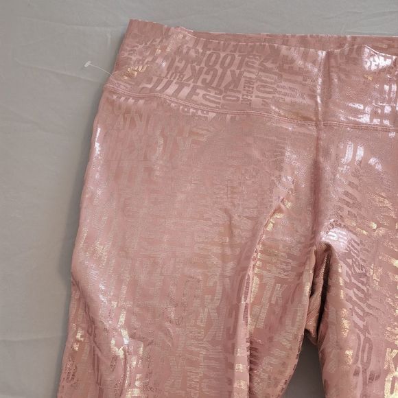 Fabletics Define High-waisted Powerhold Kick Butt Rosebloom Activewear leggings - Picture 5 of 10